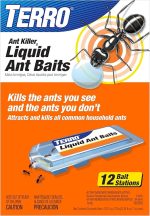 TERRO T300B Ant Killer Bait Stations – Liquid Bait for Indoor Ant Control (12 Count)