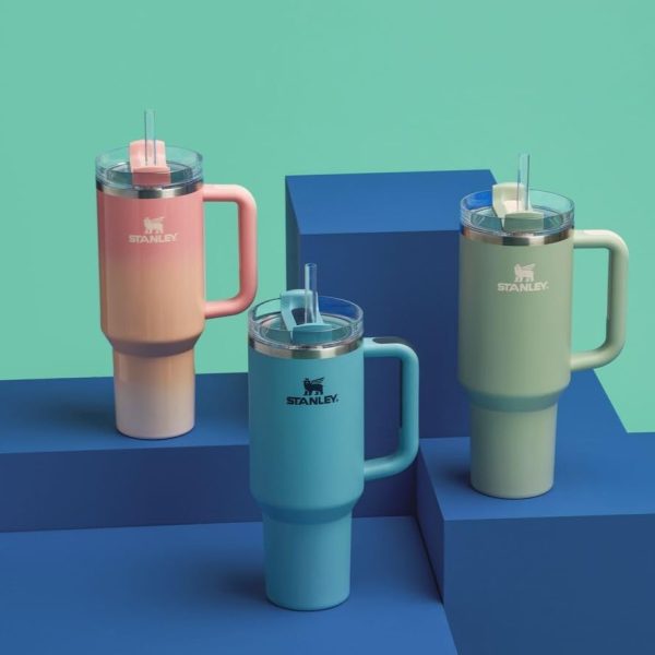 STANLEY Quencher H2.0 Tumbler with Handle and Straw 40 oz | FlowState 3-Position Lid | Insulated Stainless Steel Cup | BPA-Free | Pink Mesa Sunset - Image 7