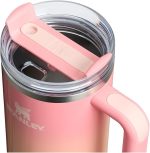 STANLEY Quencher H2.0 Tumbler with Handle and Straw 40 oz | FlowState 3-Position Lid | Insulated Stainless Steel Cup | BPA-Free | Pink Mesa Sunset - Image 3