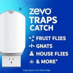 Zevo Flying Insect Trap & Cartridge |  Plug-in Fly Trap | Indoor Bug Catcher | Mess-Free |  UV & Blue Light Technology - Image 6