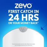 Zevo Flying Insect Trap & Cartridge |  Plug-in Fly Trap | Indoor Bug Catcher | Mess-Free |  UV & Blue Light Technology - Image 4