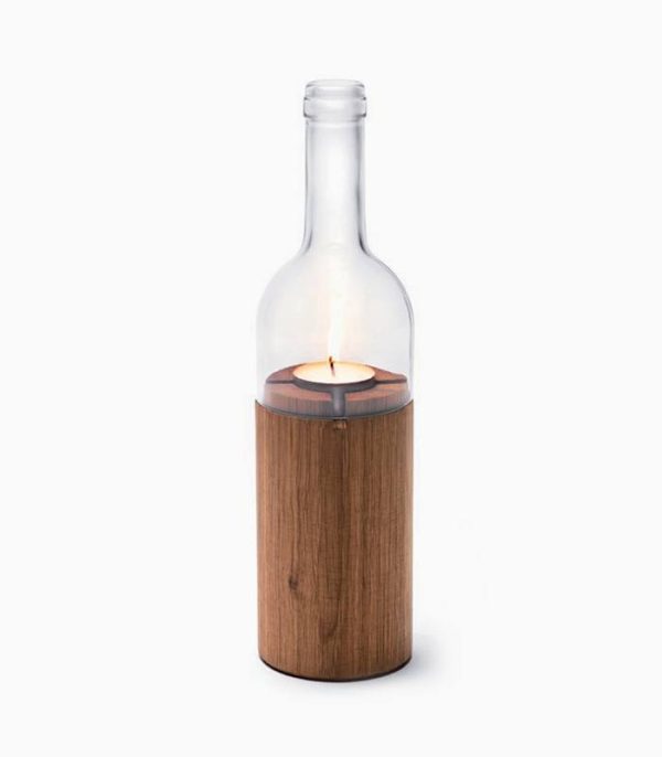 Wine bottle lantern - Image 1