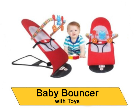 Baby Bouncer with Toys Baby Bouncer with Toys - Image 1